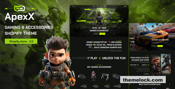 ApexX v1.1 - Esports & Gaming Store Shopify Theme