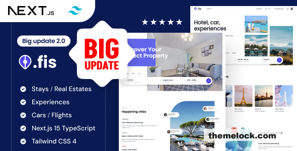 Chisfis v2.2.1 - Online Booking NextJs Template