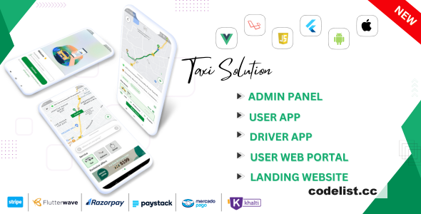 Restart v2.0 - Taxi & Delivery - Perfect Taxi Solution with Parcel Delivery
