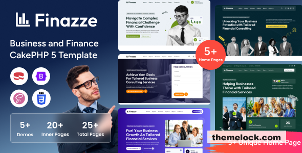 Finazze - Business and Finance CakePHP Template