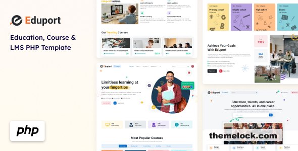 Eduport - PHP LMS, Education and Course Template