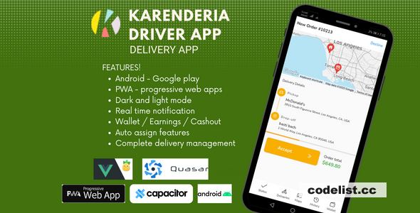 Karenderia Driver App v1.0.5