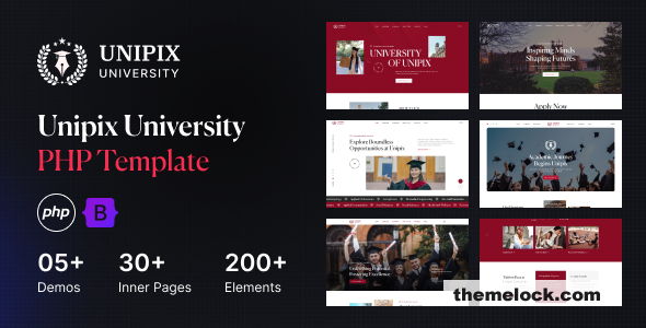Unipix - University Education PHP Template