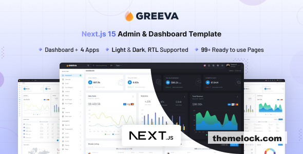 Greeva - Next Js Admin & Dashboard Template