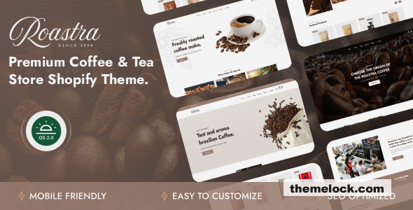 Roastra v1.0.1 - Coffee Shop & Tea Store Shopify Theme OS 2.0