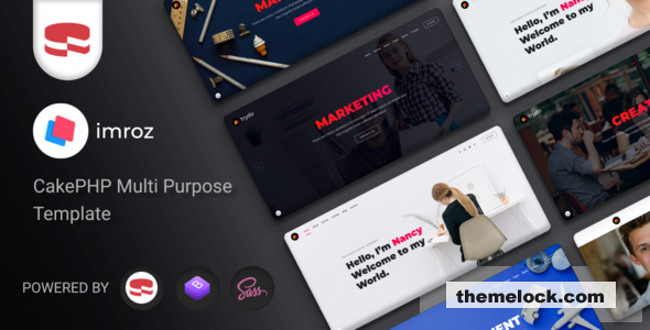 Imroz - Agency and Portfolio CakePHP Template