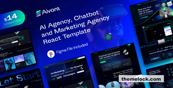 Aivora - AI Agency & Technology React Template
