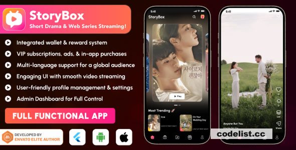 StoryBox – Short Drama & Web Series Video Streaming Flutter App - 18 November 2025