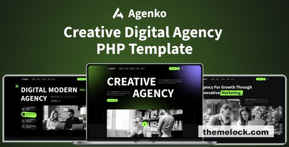 Agenko - Creative Digital Agency PHP Template