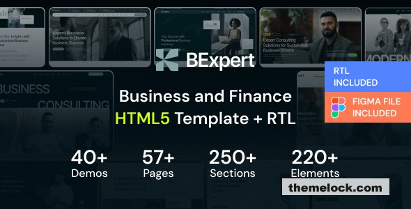 BExpert - Multipurpose Business, Finance & Agency React Nextjs Template