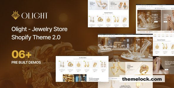 Olight - Jewelry Store Shopify Theme OS 2.0