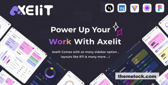 Axelit - Next Js + Typescript Admin Dashboard Template