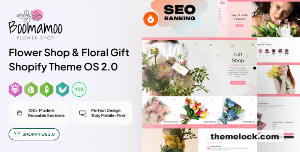 Boomamoo v2.1.0 - Flower Shop & Floral Gift Shopify Theme OS 2.0