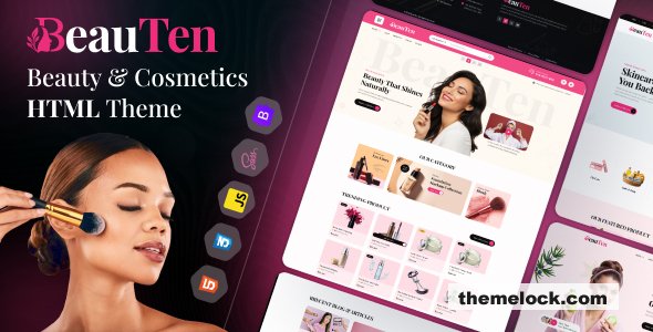 Download Beauten – Beauty Cosmetic & Skincare HTML Template | Free Nulled Scripts