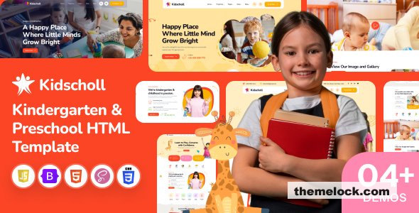 Download Kidscholl – Kindergarten & Preschool HTML Template | Free Nulled Scripts