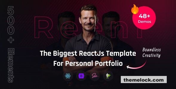 Download Reeni – Personal Portfolio CV & Resume ReactJs Template | Free Nulled Scripts