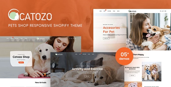 Catozo v1.0 - Pets Shop Responsive Shopify Theme