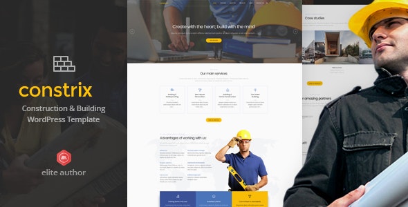 Constrix v1.0 - Construction & Building WordPress Theme