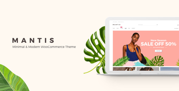 Mantis v1.0.4 - Minimal & Modern WooCommerce Theme