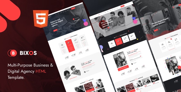 Bixos v1.0 - Business & Digital Agency HTML Template