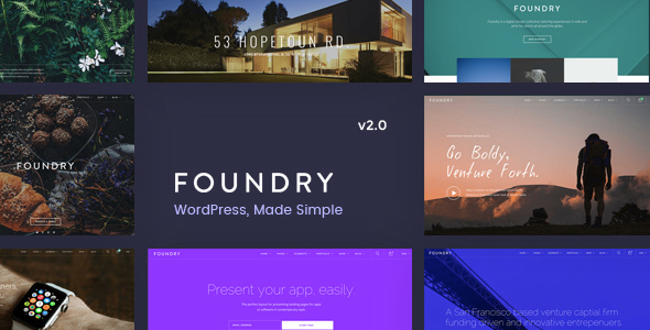 Foundry v2.1.7 - Multipurpose, Multi-Concept WP Theme