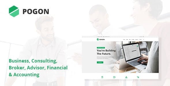 Pogon v1.0.4 - Business and Finance Corporate WordPress Theme