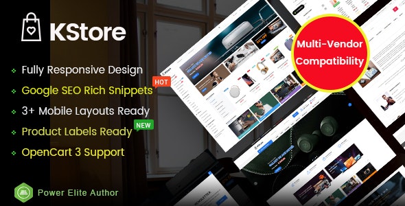Download KStore v1.0 – Multipurpose OpenCart 3 Hi-Tech Theme ( 3 Mobile Layouts Included) | Free Nulled Scripts