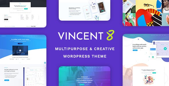 Vincent Eight v1.5 - Responsive Multipurpose WordPress Theme