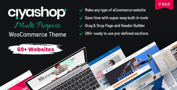 CiyaShop v3.5.0 - Responsive Multi-Purpose Theme