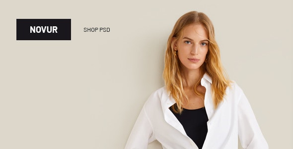 Novur v1.0 - Shop PSD Template