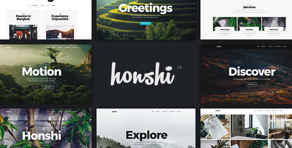 Honshi v2.4.6 - Creative Multi Purpose WordPress Theme
