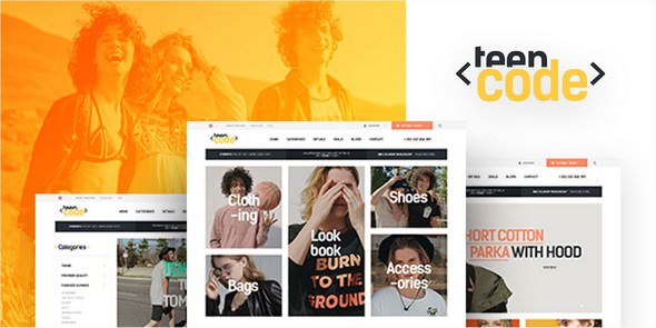 Teencode v1.0 - Shopify Theme