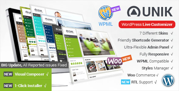 Download Unik v1.8.7 – Ultra-Customizable WordPress Theme | Free Nulled Scripts