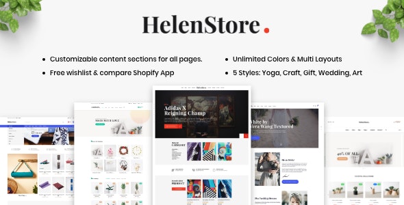 Helen v1.0 - Art & Photography Shopify Theme