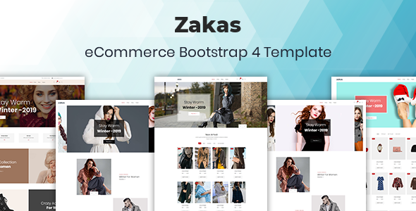 Download Zakas v1.0 – Fashion eCommerce Template | Free Nulled Scripts