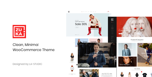 Zuka v1.0.4 - Clean, Minimal WooCommerce Theme