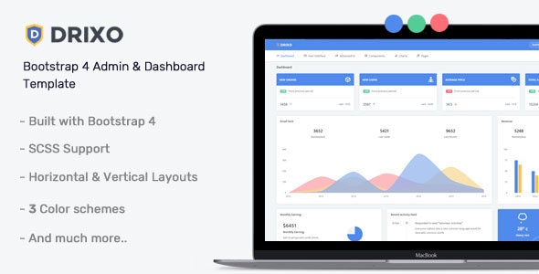Drixo v1.0 - Admin & Dashboard Template