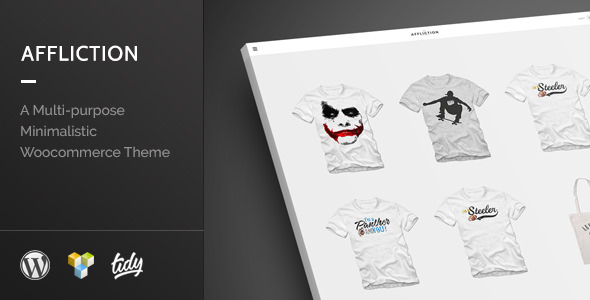 Affliction v1.0 - Multipurpose Minimal WooCommerce Theme