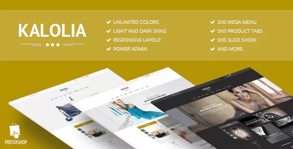 SNS Kalolia v1.5 - Responsive Prestashop Theme