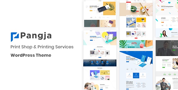 Pangja v1.2.8 - Print Shop & Printing Services WordPress theme
