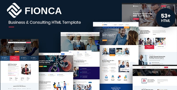 Fionca v1.0 - Business & Finance HTML Template