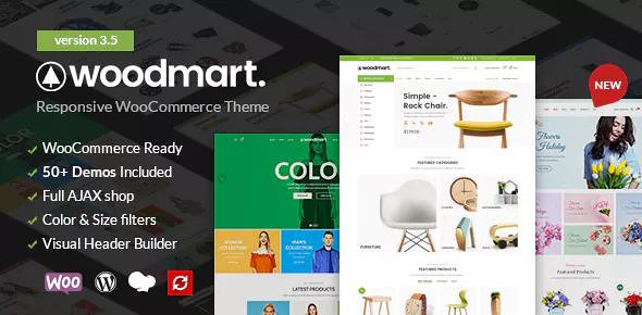 WoodMart v3.5.0 - Responsive WooCommerce Theme