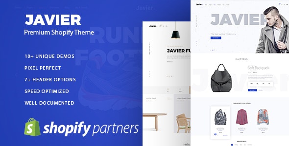 Javier v1.0 - Premium Shopify Theme