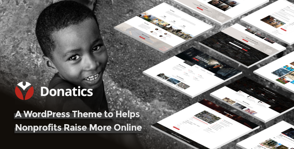 Donatics v1.2.14 - Charity & Fundraising WordPress Theme