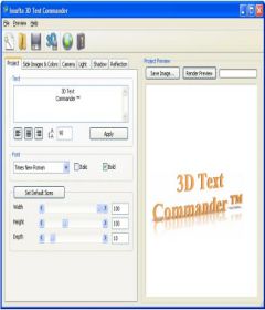 3D Text Commander v5.2.0 + key