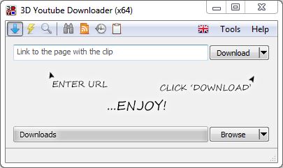 Download 3D YouTube Downloader 1.23.1 RePack & Portable