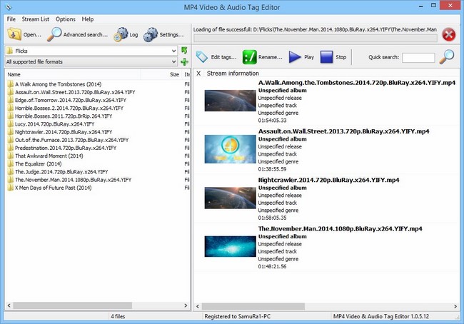Download 3delite MP4 Video and Audio Tag Editor 1.0.56.68 x64 + Crack
