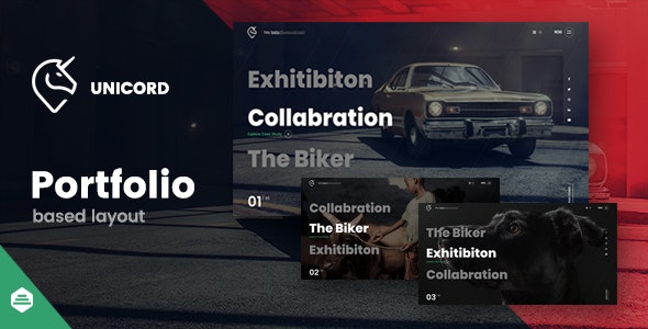 Unicord v1.0 - Creative Portfolio for Freelancers & Agencies