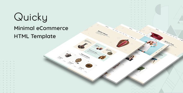 Quicky v1.0 - Minimal eCommerce HTML Template