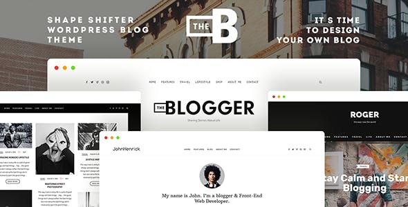 TheBlogger v1.9.4 - A WordPress Blogging Theme